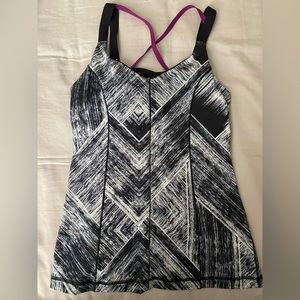 Lululemon Hot To Street Tank Heat Wave Top Size 6
